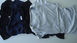 Damen Umstands-Oberteile 4er Set Grösse 36/38
