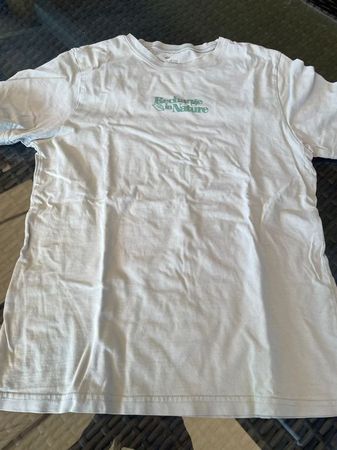 Junge T-Shirt beige grün 146/152