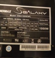 Enermax Galaxy EGA1000EWL - 1000W Power Supply - Reliable!