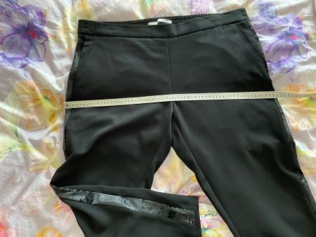 Raffaello Rossi Wildleder Optik Hose Gr 44-46 sw Neuwertig