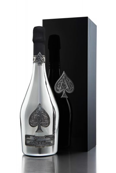 Vino: Armand de Brignac Blanc de Blancs Silver – Nuovo e nell'imballaggio originale da Biel/Bienne venduto da cle_t77f
