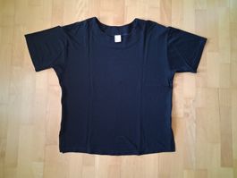 Schwarzes T-Shirt, Divina of Switzerland, Gr. 42, Viskose