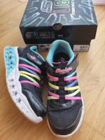 Skechers lights Kinder Sneaker Schwarz Bunt Grösse 33 top