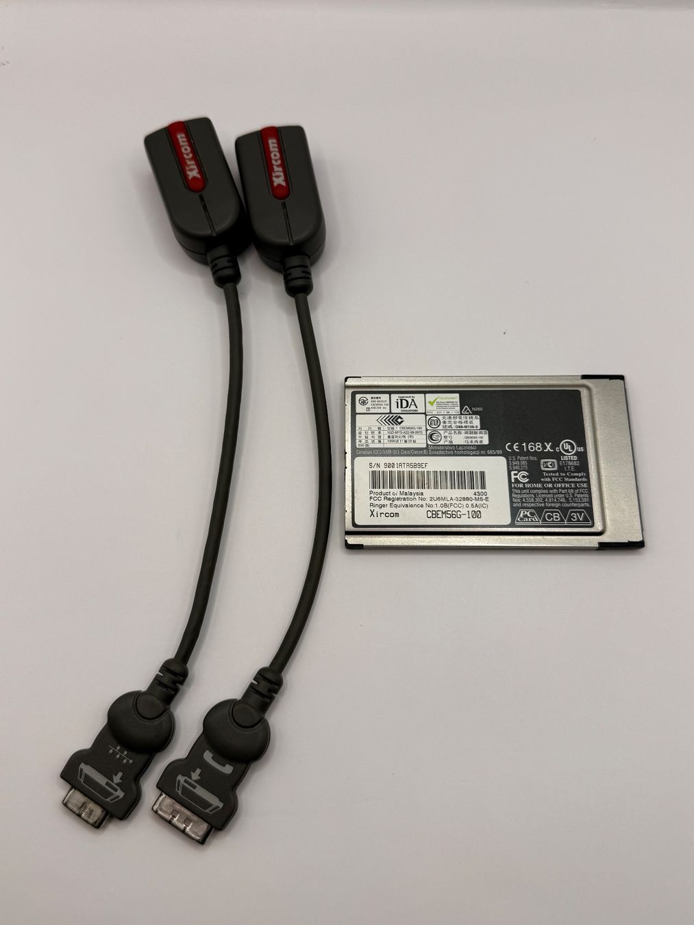Laufwerke & Adapter: IDA Xircom CBEM56G-100 Netzwerkadapter – Gebraucht aus Dietikon von gab_qz7y 2