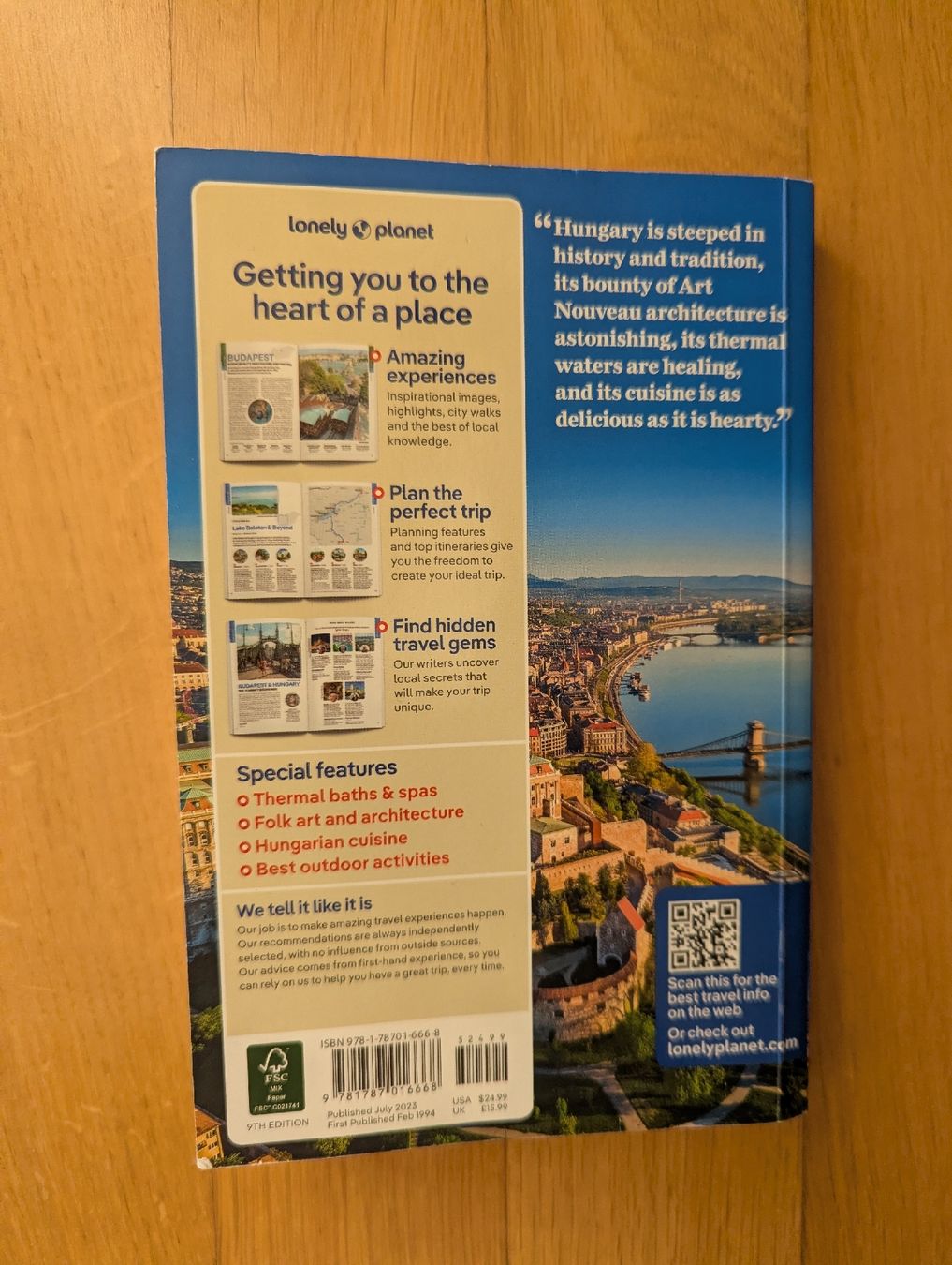 Libri: Lonely Planet Budapest & Hungary Reiseführer – Usato da Luzern venduto da phi_89 1