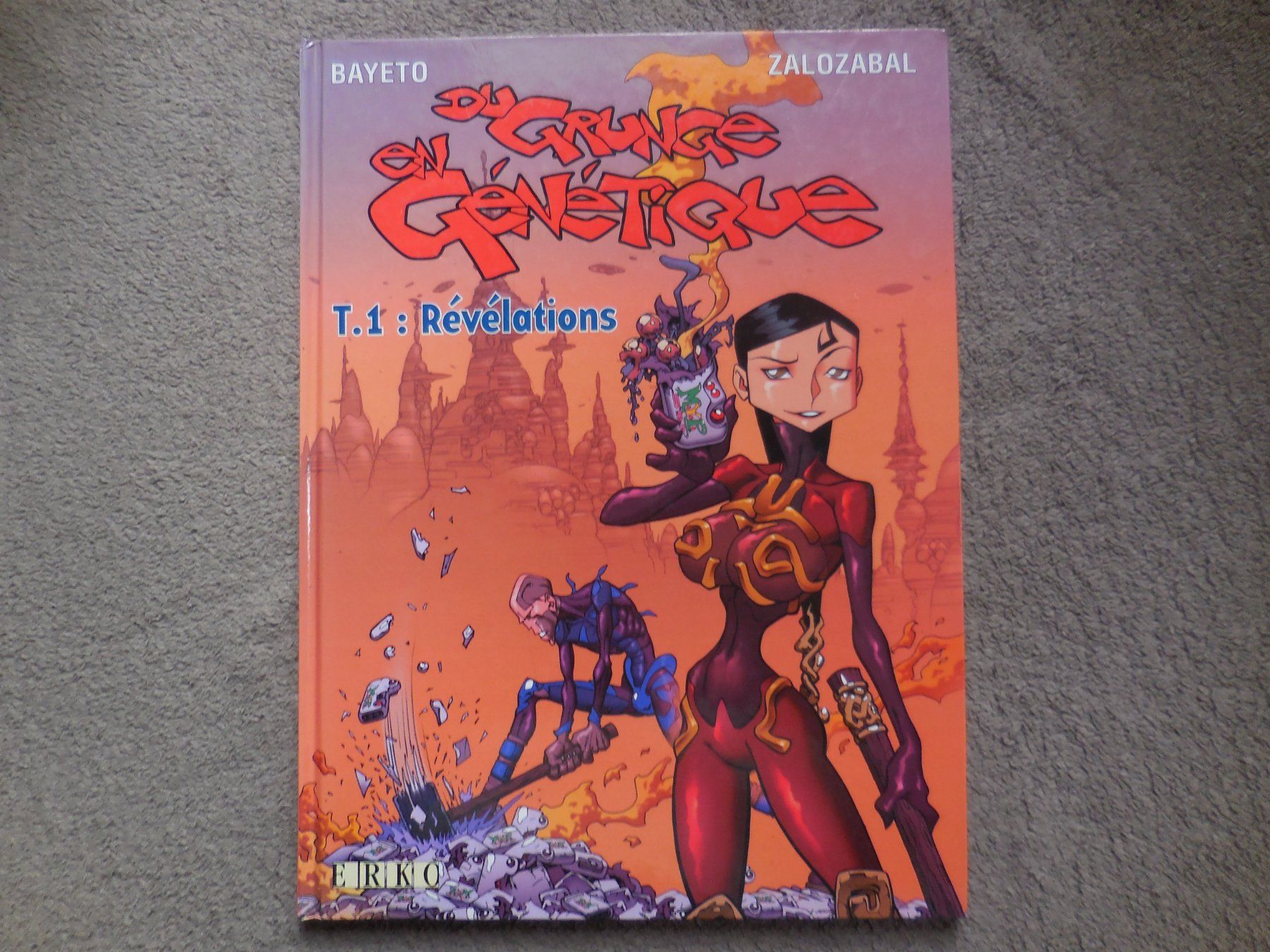 Fumetti: Du Grunge en génétique T1 (Révélations) E.O 2002 – Usato da Meyrin venduto da toutatis