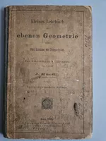 Kleines Lehrbuch der ebenen Geometrie - 4. Auflage 1895