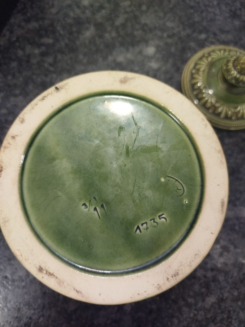 Contenitori & Simili: Vintage German ceramic tobacco – Usato da Genève venduto da Octo-puces 3