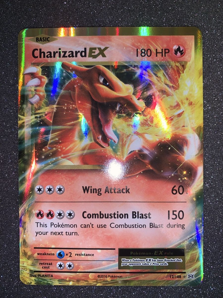 Pokémon Carte collezionabili: Charizard EX 12/108 holo 2016  – Usato da Bironico venduto da ars_z6lb