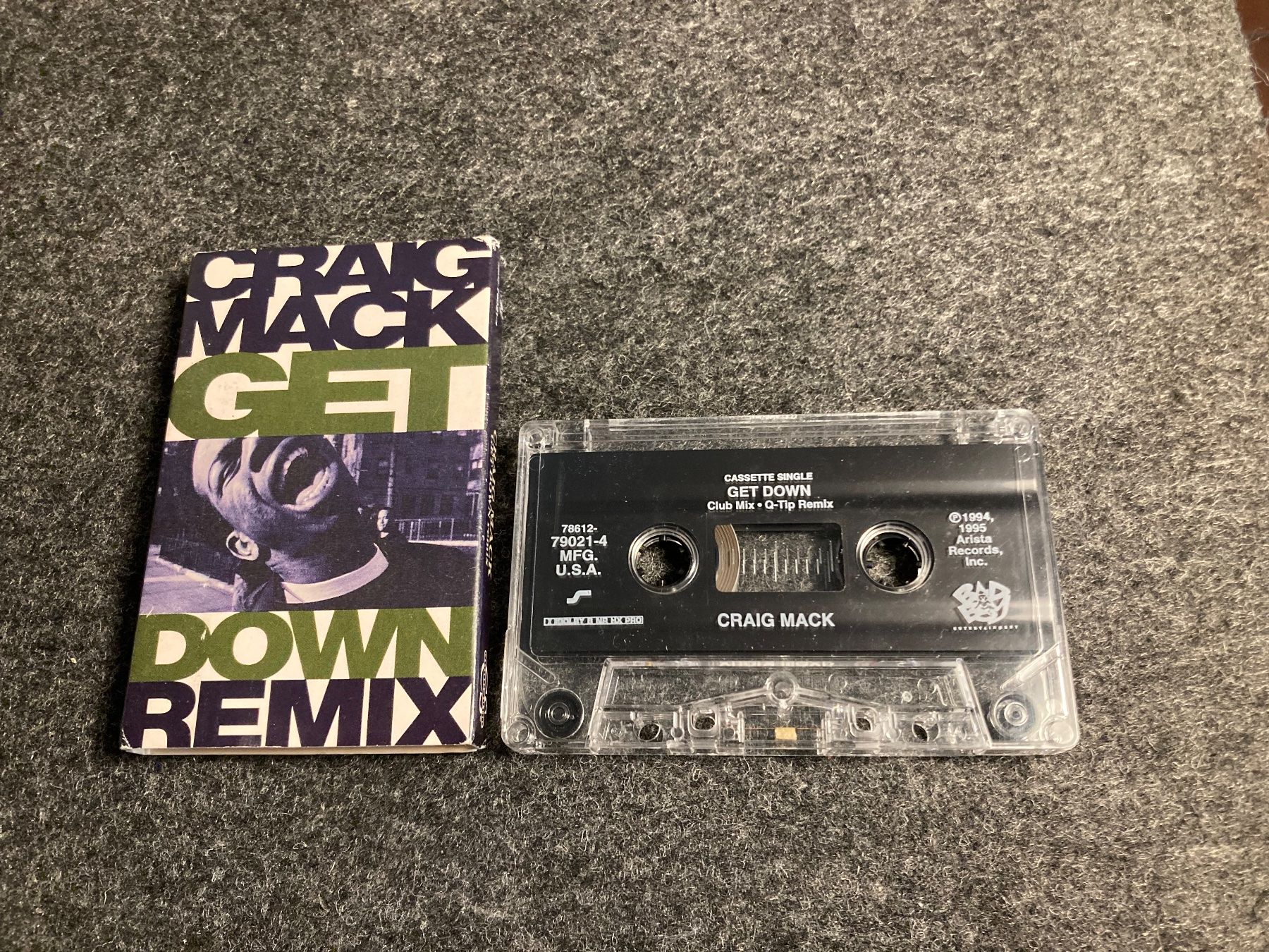 Musicassette: Craig Mack - Get Down (Remix) (MC) – Usato da Fribourg venduto da Karushi 1