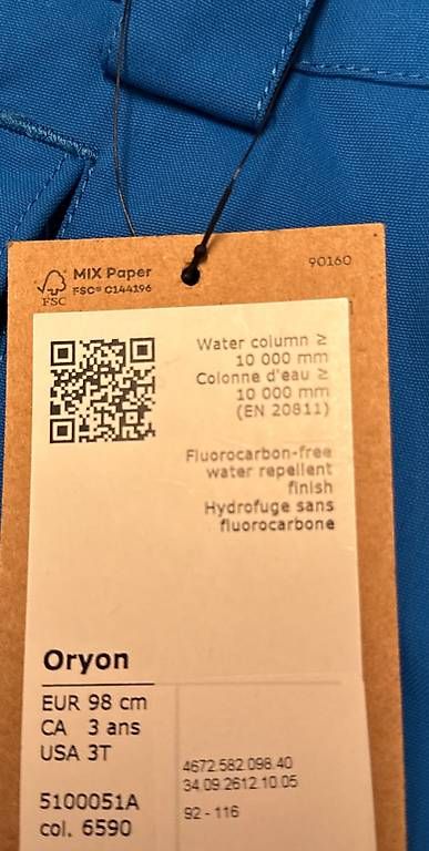 Reima Hosen: Neu Reima Skihose Gr 92 – Neu und originalverpackt aus Oberweningen von Ardnas89 1
