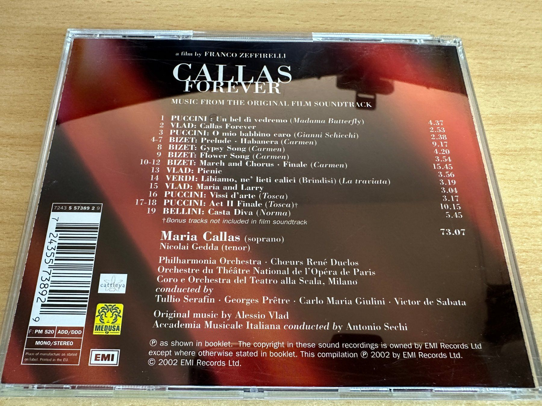 CD: Various – Callas Forever – Usato da Rikon im Tösstal venduto da Alpenmutz 1