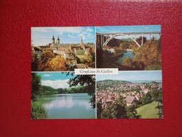 St.Gallen mehrbildrig mit Fürstenfeldbrucke Gübsensee
