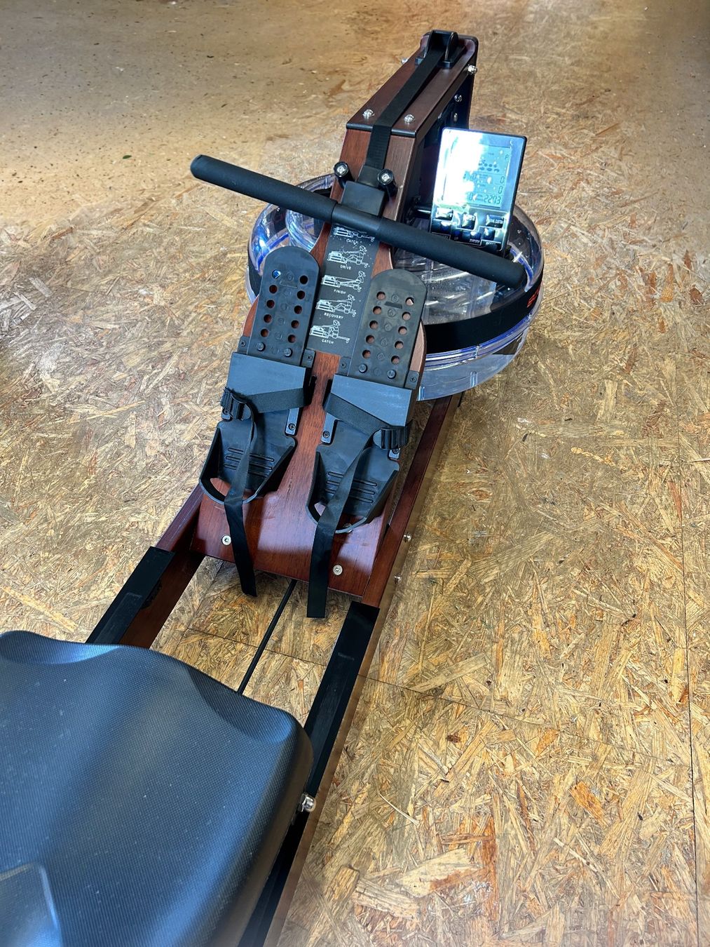 Bodyswiss Hometrainer: Wasser-Rudergerät von Bodyswiss – Neu (gemäss Beschreibung) aus Oetwil an der Limmat von hoocch33 4