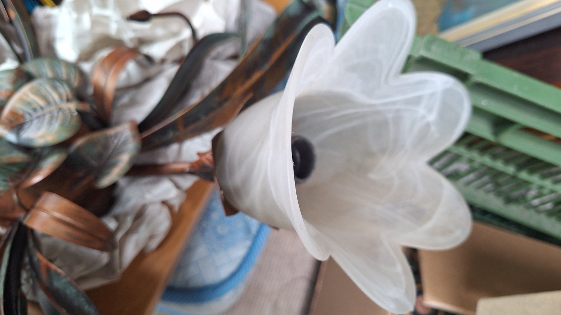 Kronleuchter & Deckenlampen: Deckenlampe mit Blumenleuchten, Elfen – Gebraucht aus Weinfelden von JoeBaer 9