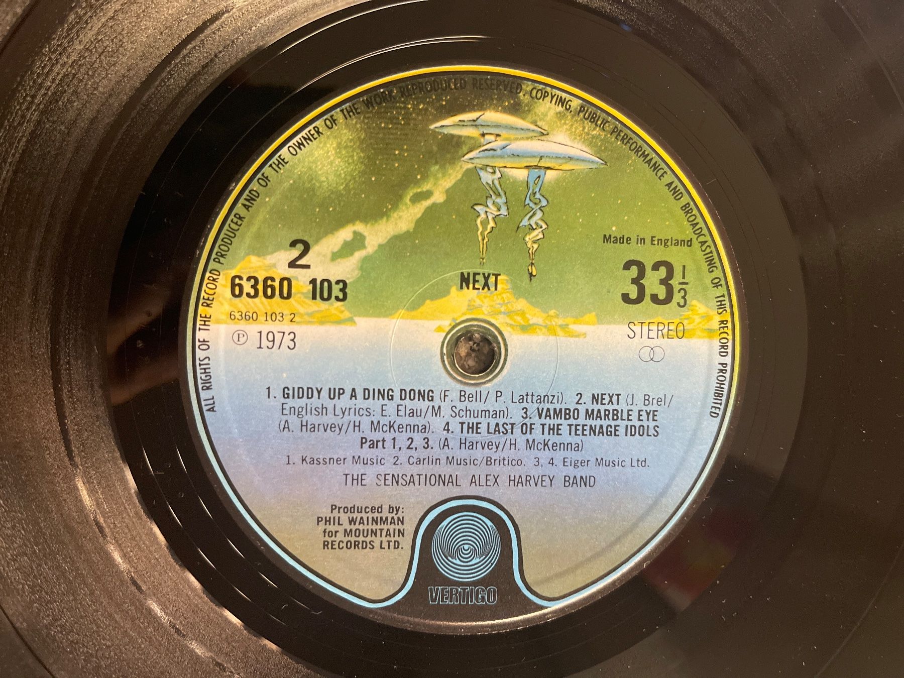 Dischi in vinile: A67/The Sensational Alex Harvey Band - Next – Usato da Frutigen venduto da Philippe_jsp 2