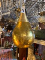 Indische Hängelampe gold in gold | LIQUIDATIONSVERKAUF