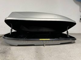 Dachbox grau, abschliessbar, viel Stauraum
