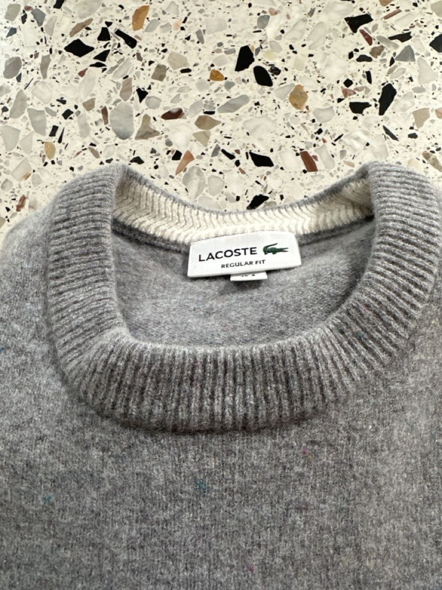 Lacoste Maglioni & Felpe: Pull Lacoste gris col rond, état comme neuf – Usato da Genève venduto da Davidspiky17 2