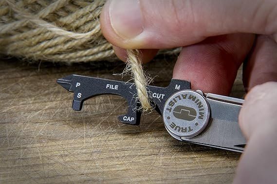 Coltelli tascabile: True Utility MINIMALIST Multitool | Messer Schlüsselanhänger – Nuovo (secondo la descrizione) da Berneck venduto da WEMATCO_GmbH 4