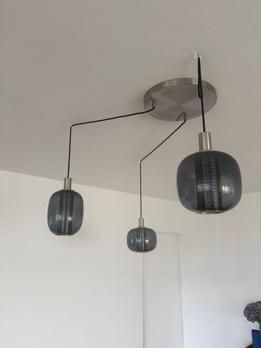 Ikea Kronleuchter & Deckenlampen: Glass Pendant Light Fixture – Gebraucht aus Stäfa von CharlotteJB