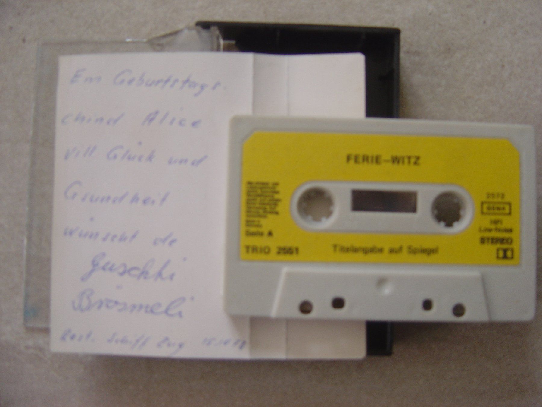 Kompaktkassetten: Guschti Brösmeli Kassette – Gebraucht aus Rottenschwil von chnoblipress 1