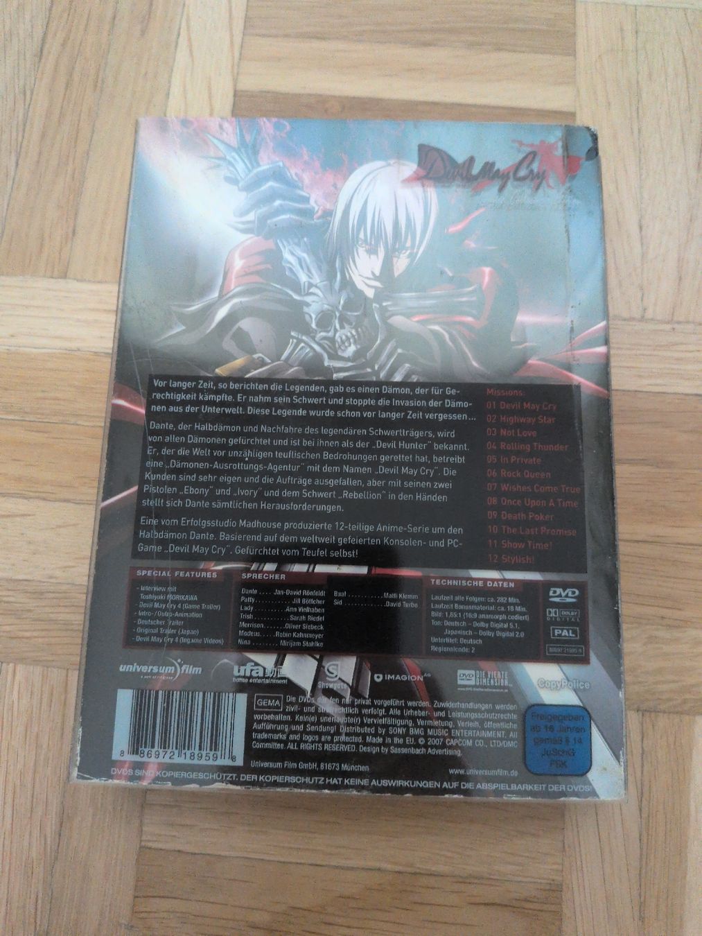 Alle DVDs: Devil May Cry Collector's Edition, Limited, – Gebraucht aus Thun von Pizzamike 1