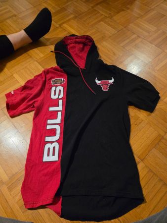 Chicago Bulls Hoodie Shirt Gr. M