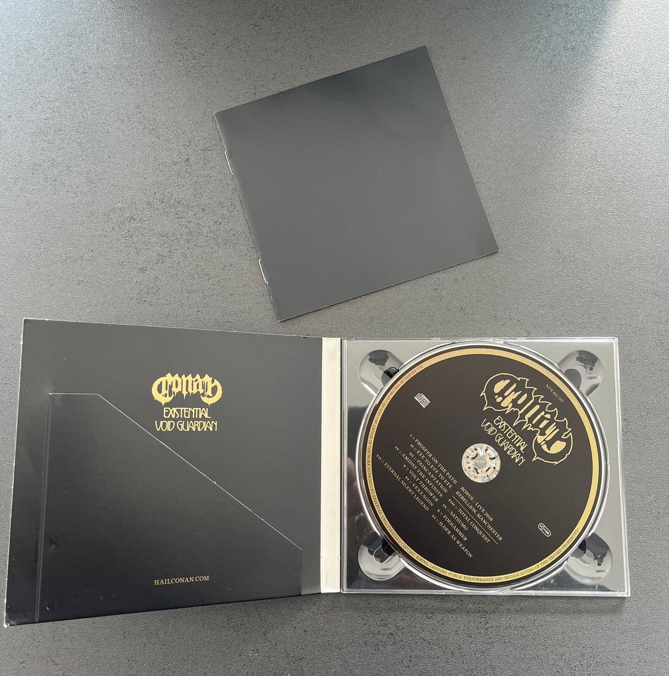 CD: CONAN Existential Void Guardian 2018 Doom Heavy Metal Digi – Usato da Niederbipp venduto da Onyx32 1