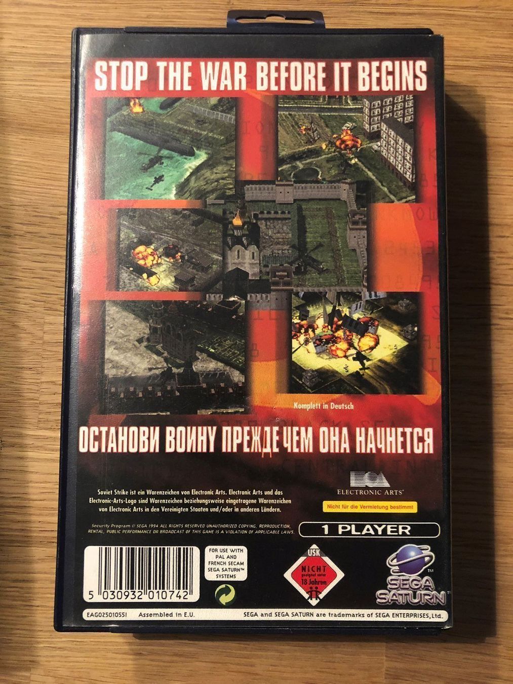Sega Giochi: Soviet Strike für Sega Saturn – Usato da Kestenholz venduto da Inna09 1