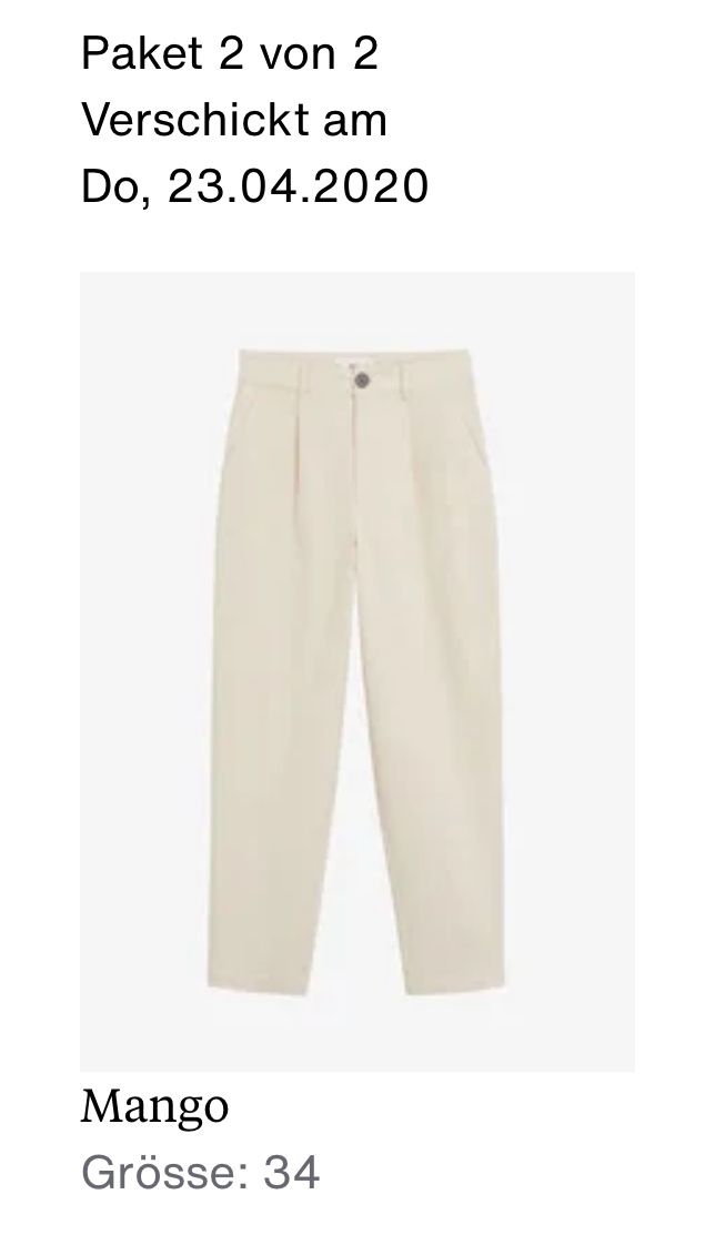 Mango Hosen: Stoffhose Mango – Gebraucht aus Wittenbach von sarah_09 6