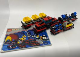 LEGO 4565 Güterzug 9V Eisenbahn mit Anleitung