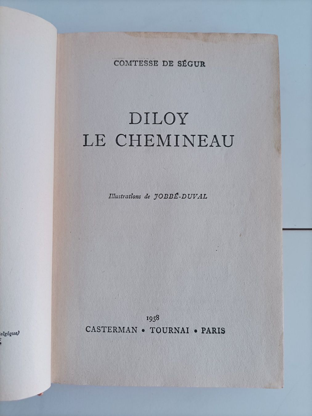 Diloy Le Chemineau – Comtesse De Ségur, Hachette 1887, époque XIXème