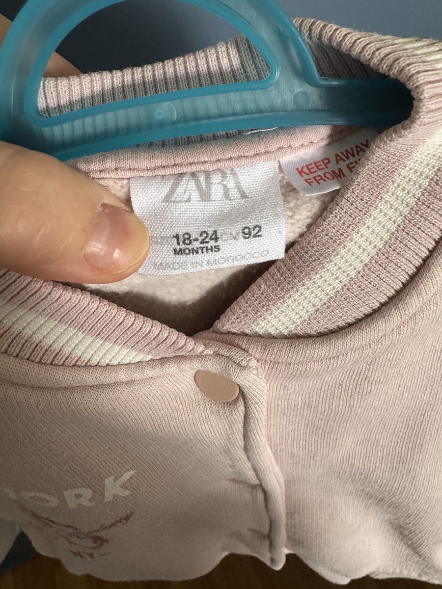 Zara Giacche & Cappotti: Zara Jacket pink size 18-24 months – Usato da Umiken venduto da RachelStenders 2
