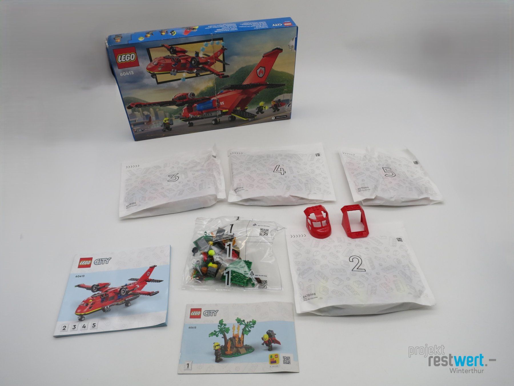 Lego Giocattoli: LEGO CITY Löschflugzeug 60413 – Nuovo (secondo la descrizione) da Winterthur venduto da Restwert_Winterthur