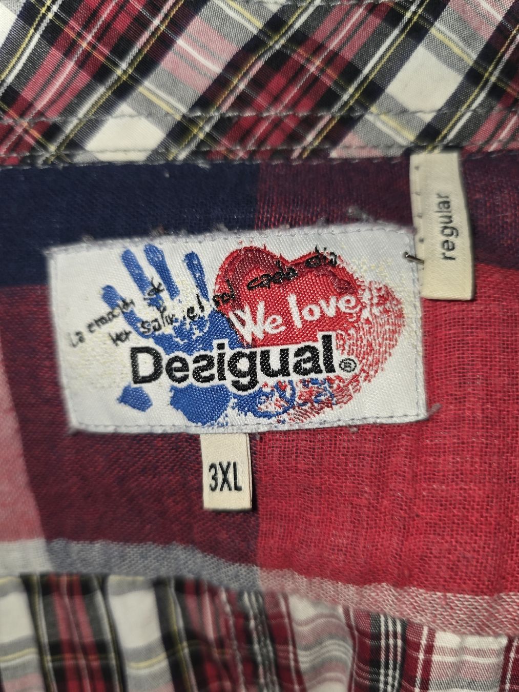 Desigual Camicie: Camicia uomo Disegual – Usato da calpiogna venduto da dadalter 6