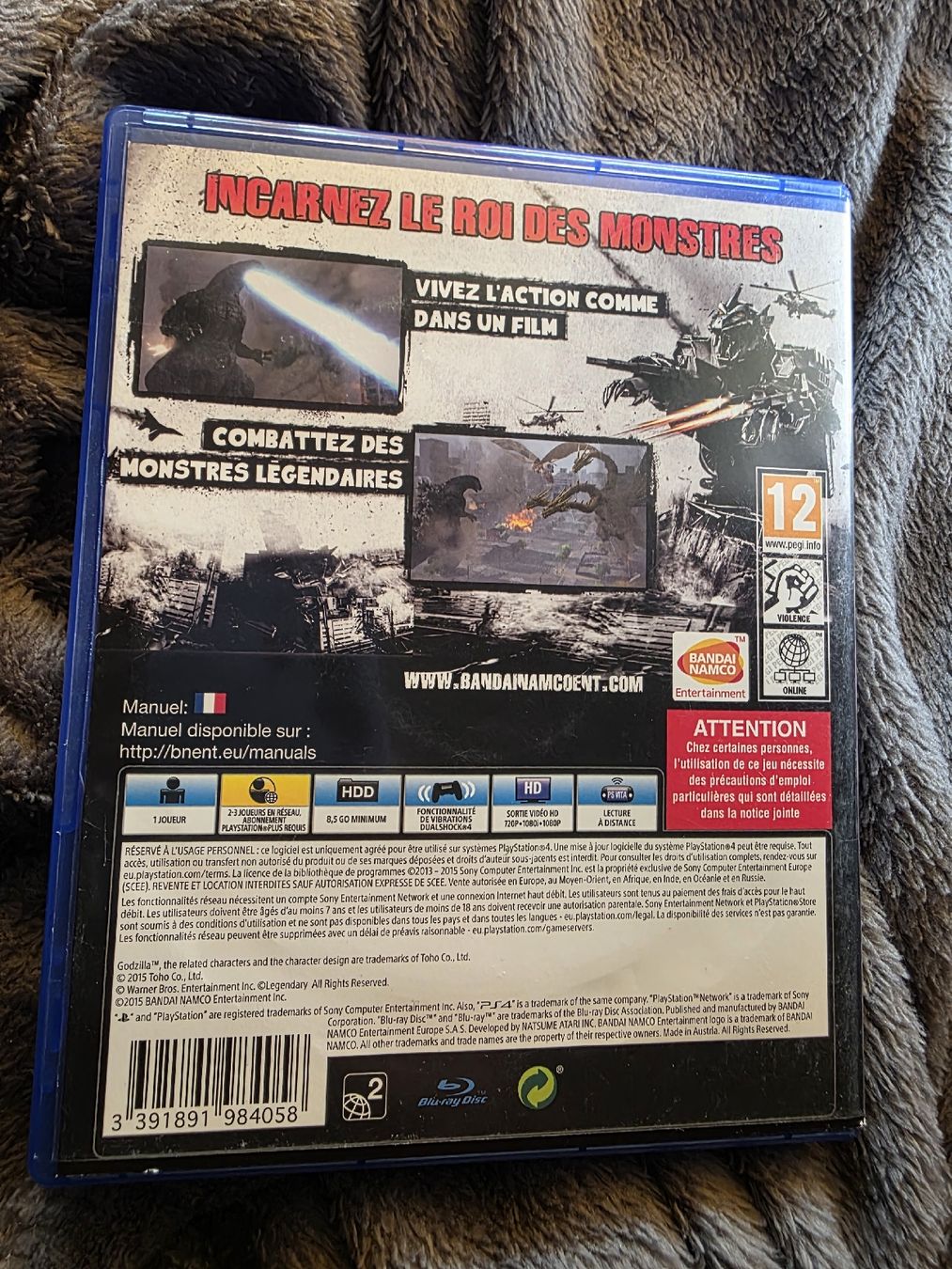 Sony Giochi: Jeu Godzilla PS4 occasion bon etat – Usato da Lausanne venduto da fil_p5wh 1