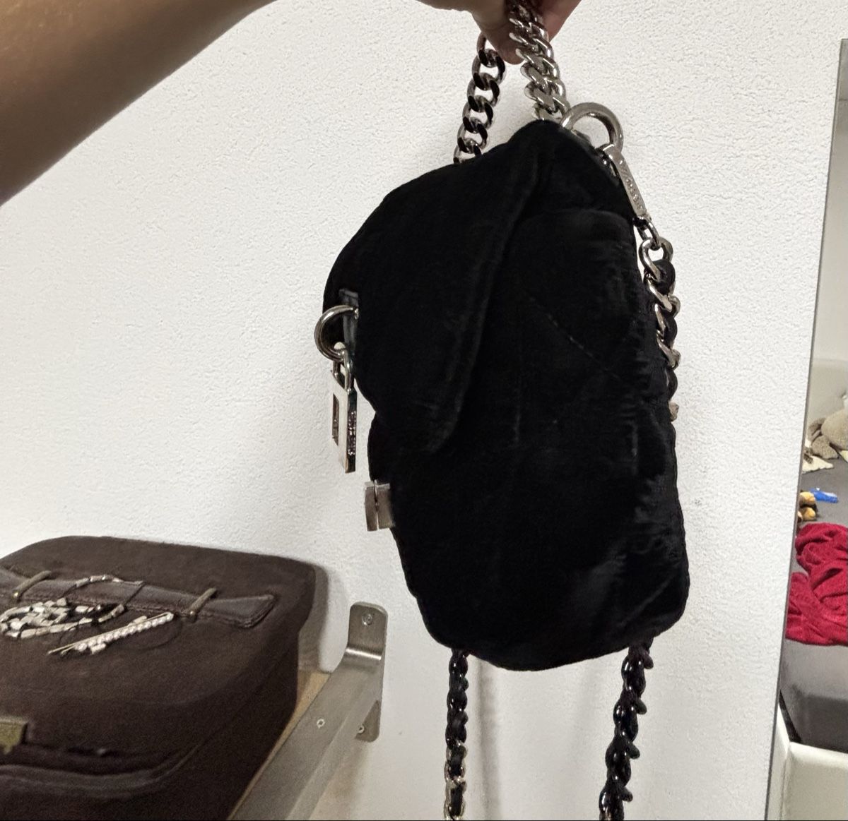 Steve Madden Borse da donna: Steve Madden Black bag – Usato da Cornaux NE venduto da angelzvon 3