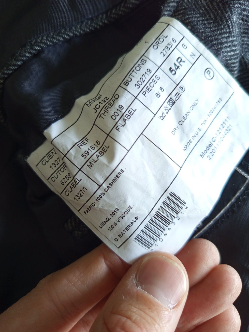 Jacken: Blazer Sakko Berteil Kaschmir t. 54 – Gebraucht aus St-Maurice von thdef 4