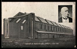 Kön, Ballonhalle des Reichsluftschiffes