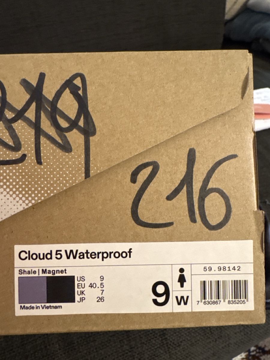 Chaussures femmes: On Schuhe - Cloud 5 Waterproof – Neuf avec emballage d'origine à Horgen par Schizzo8 3
