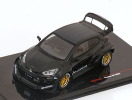 TOYOTA PANDEM GR YARIS MATTSCHWARZ 1:43 IXO