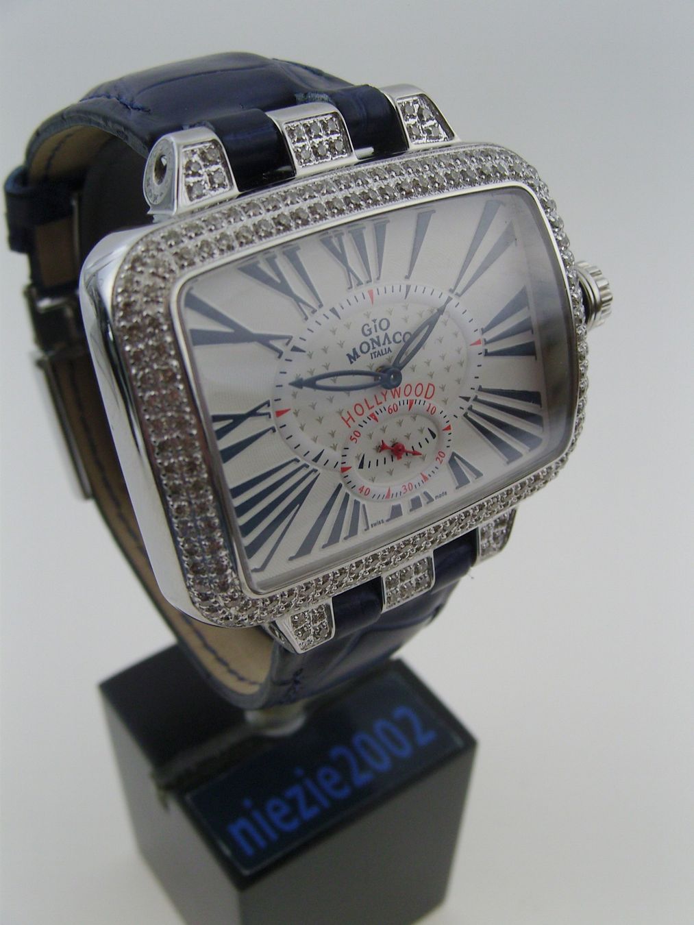 Zeno Orologi: Neue, ungetragene Gio Monaco Hollywood Diamonds – Nuovo e nell'imballaggio originale da Mels venduto da niezie2002 3