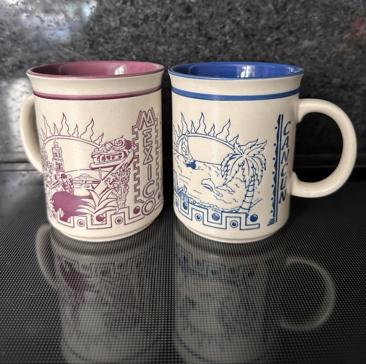 Tazze: 2 Mugs Cancun/Mexico – Usato da Embrach venduto da Spinas