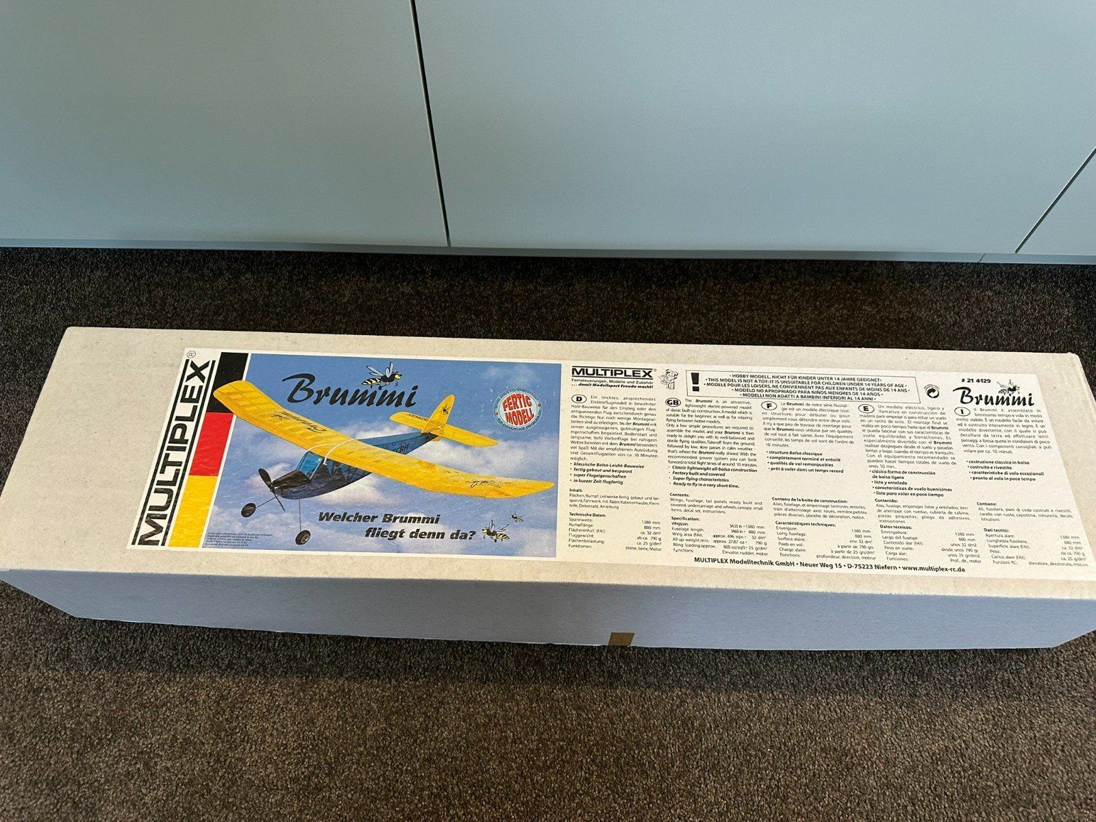 Multiplex RC Modellbau: Multiplex Brummi Rarität – Neu und originalverpackt aus Hünenberg von viticoltori