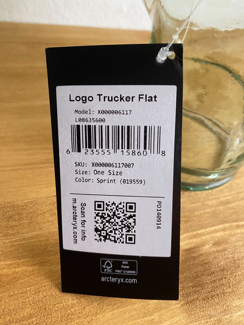 Hüte, Mützen & Caps: Arcteryx Logo Trucker Flat Cap - Farbe Sprint – Neu (gemäss Beschreibung) aus Luzern von fairflip 3