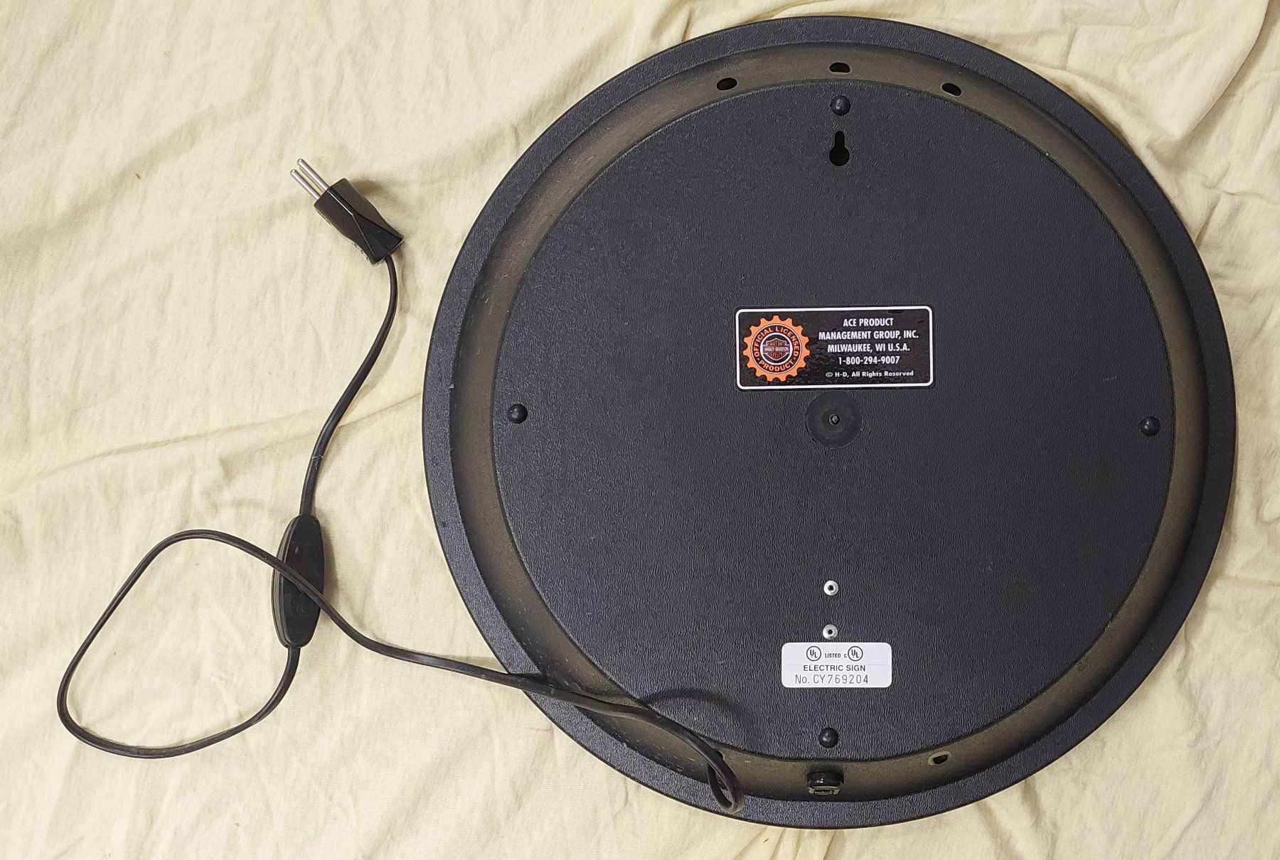 Harley-Davidson Lampade: Lampe publicitaire Harley Davidson – Usato da Chapelle-s-Moudon venduto da gerryp 2