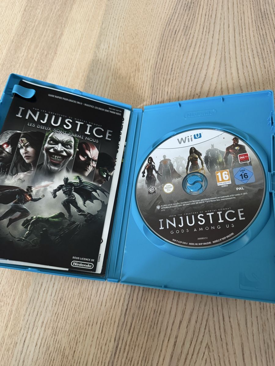 Nintendo Giochi: Jeu Injustice Wii U – Usato da Les Reussilles venduto da zha_8z2d 2