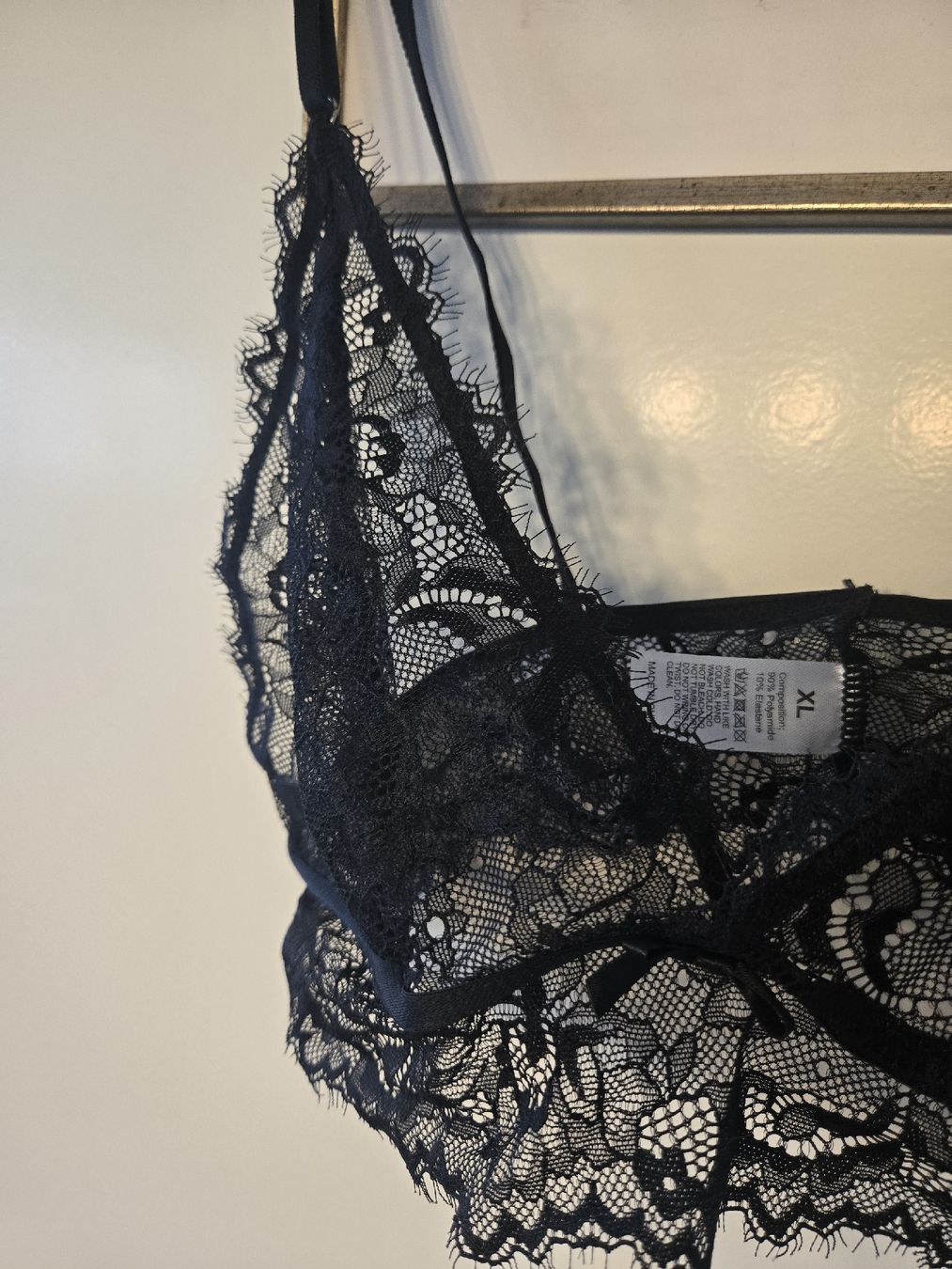 Sonstige Unterwäsche: Spitzen-Bralette schwarz Groesse XL neu – Neu (gemäss Beschreibung) aus Dübendorf von Timulka 1