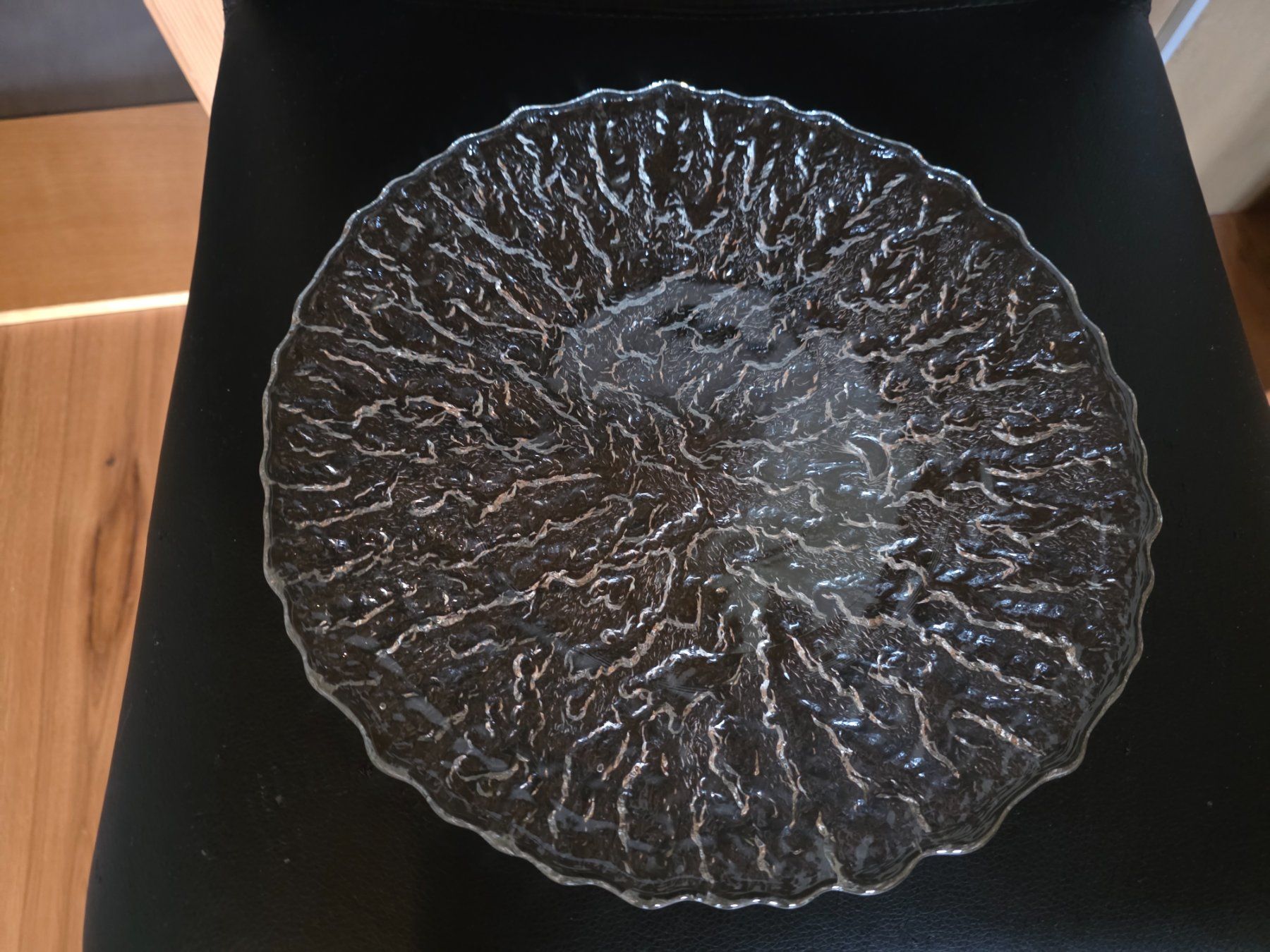 Servierplatten: schwere massive Glas Servier Platte Kuchen Tortenplatte – Gebraucht aus Walterswil BE von Lonitti 4